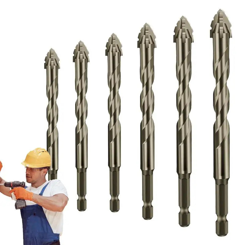 Cle-Line Mechanics Length Drill Bit Set - 29 Pieces, 1/16" To 1/2", High Speed Steel, Black & Gold Finish