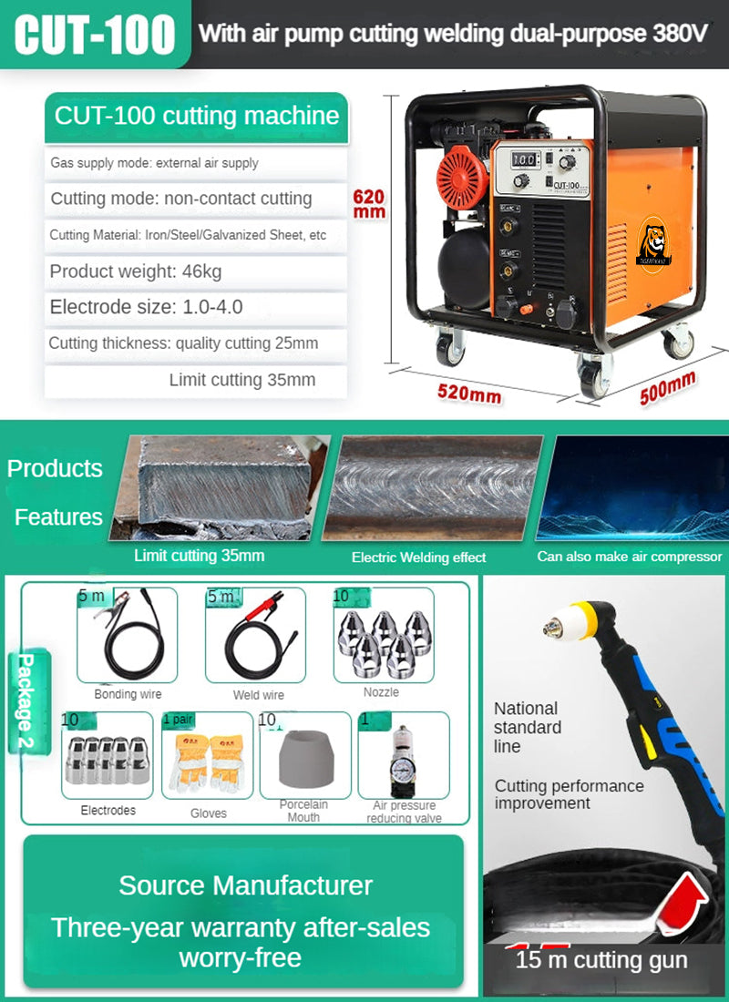 Plasma Cutting and Welding All-in-one Machine BL-TL474