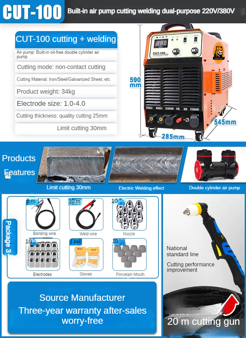 Plasma Cutting and Welding All-in-one Machine BL-TL474