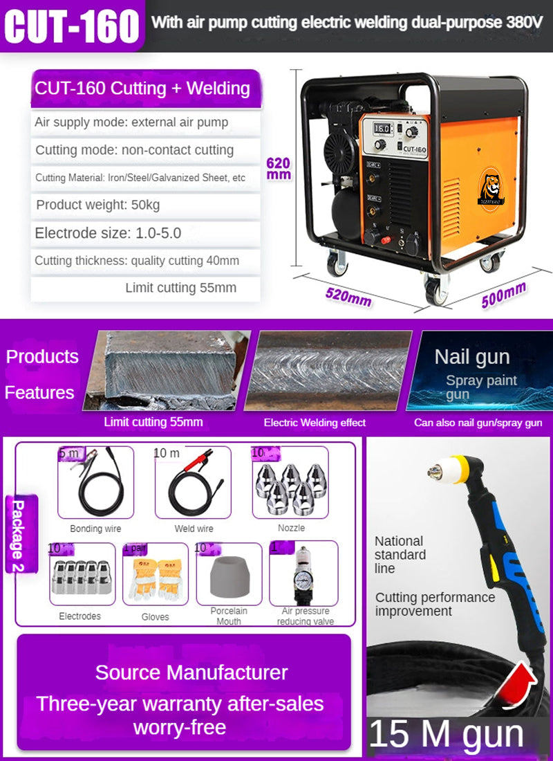 Plasma Cutting and Welding All-in-one Machine BL-TL474