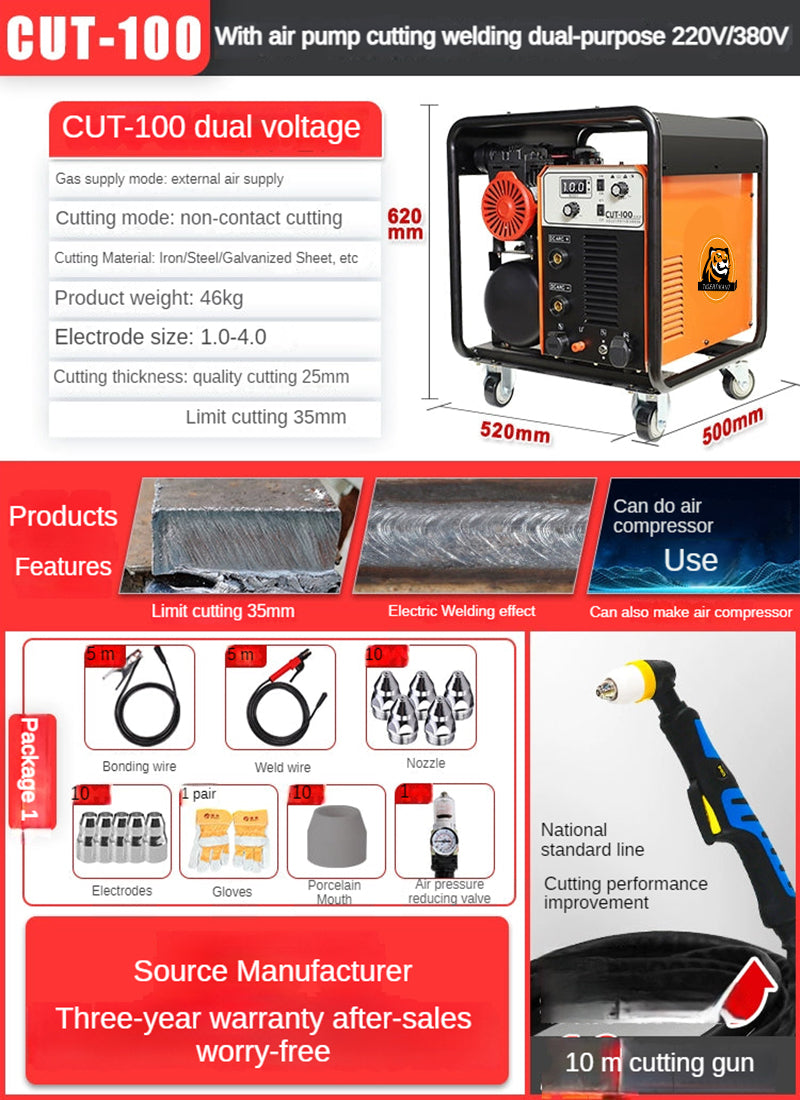 Plasma Cutting and Welding All-in-one Machine BL-TL474