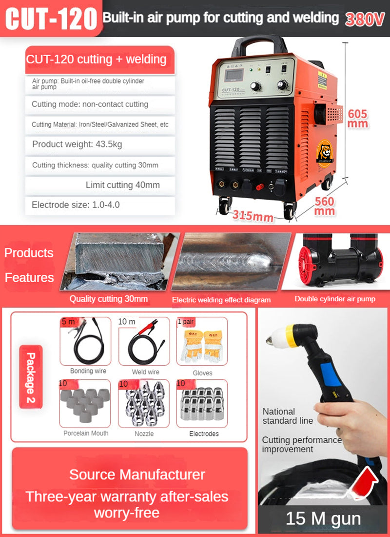 Plasma Cutting and Welding All-in-one Machine BL-TL474