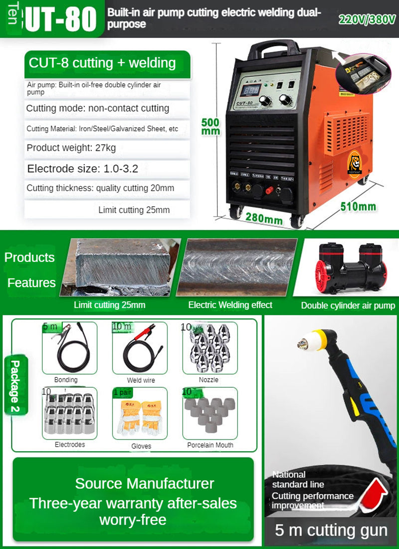 Plasma Cutting and Welding All-in-one Machine BL-TL474
