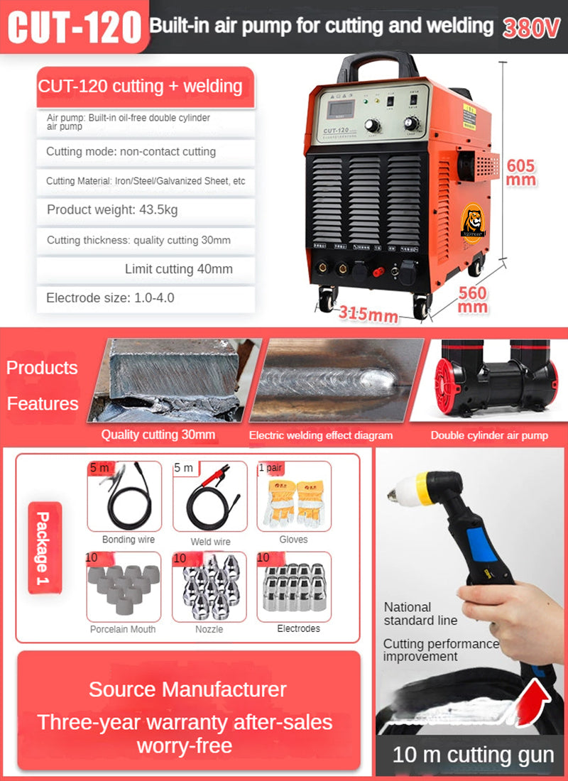 Plasma Cutting and Welding All-in-one Machine BL-TL474