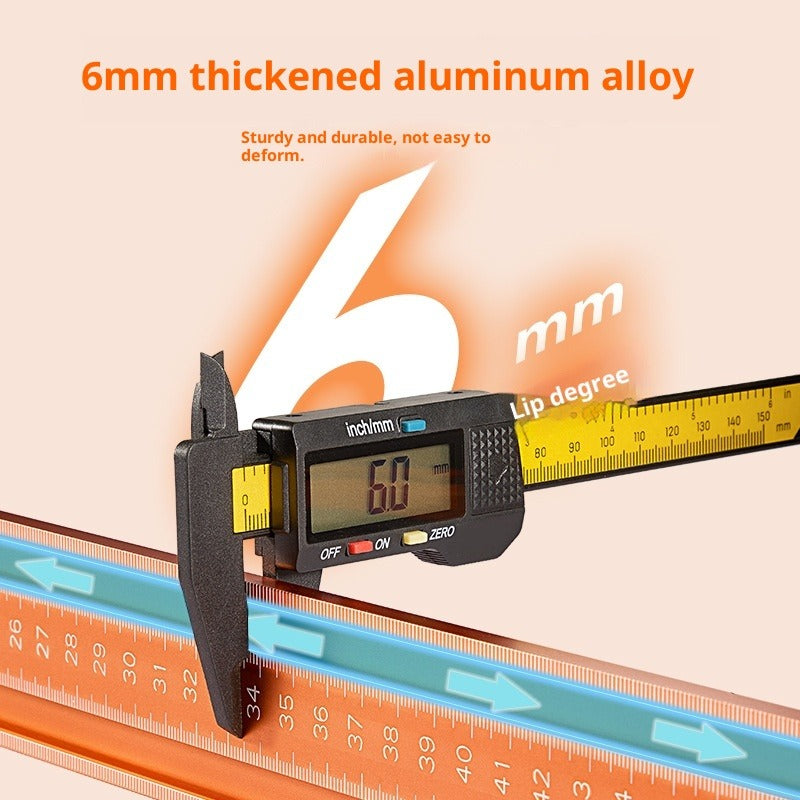 Right Angle Backing Ruler Positioning Slotting Tool BL-TL797