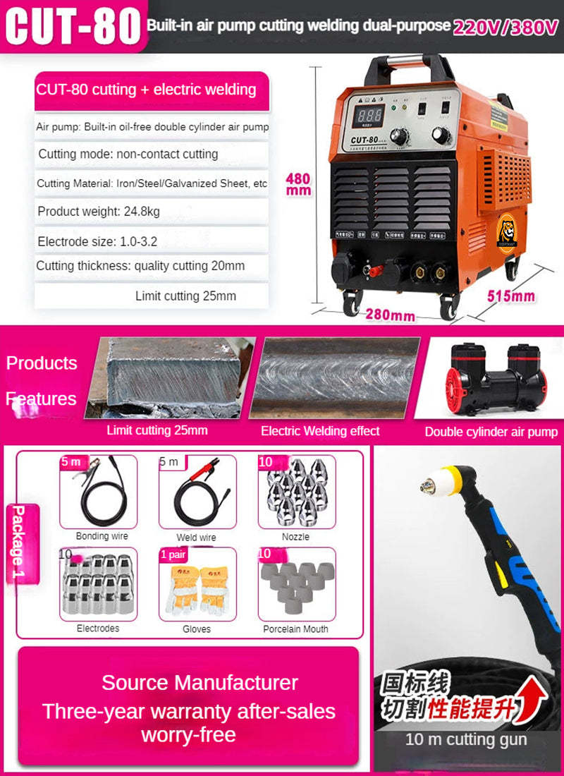 Plasma Cutting and Welding All-in-one Machine BL-TL474