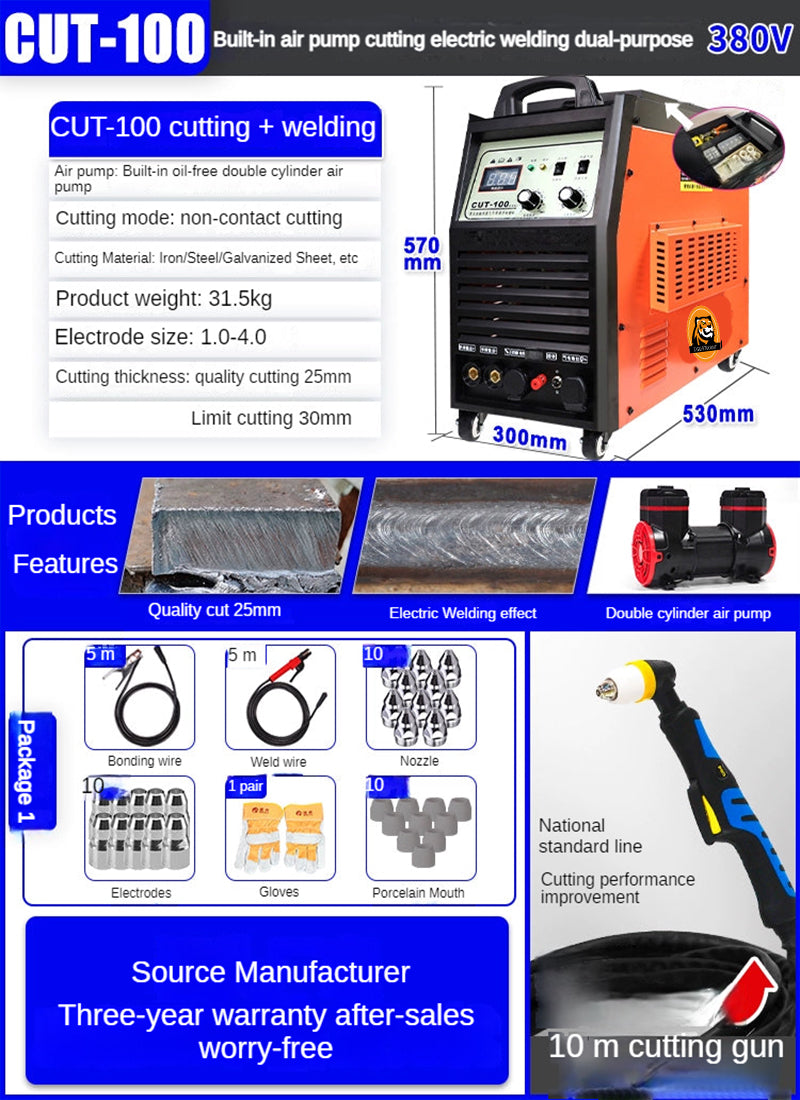Plasma Cutting and Welding All-in-one Machine BL-TL474