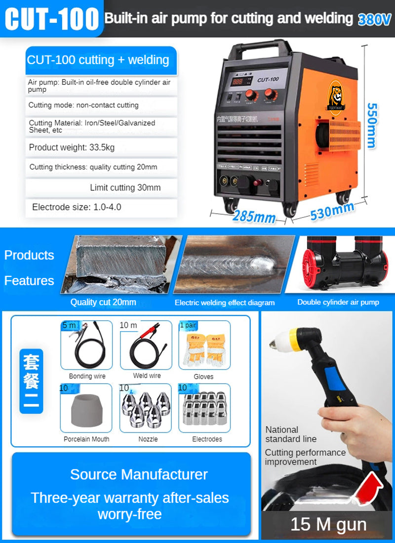 Plasma Cutting and Welding All-in-one Machine BL-TL474