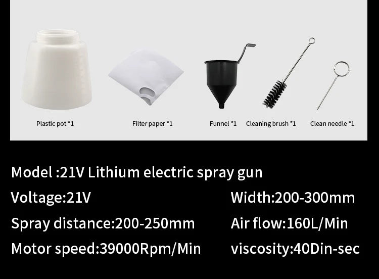 800ML Electric Spray Gun BL-TL689