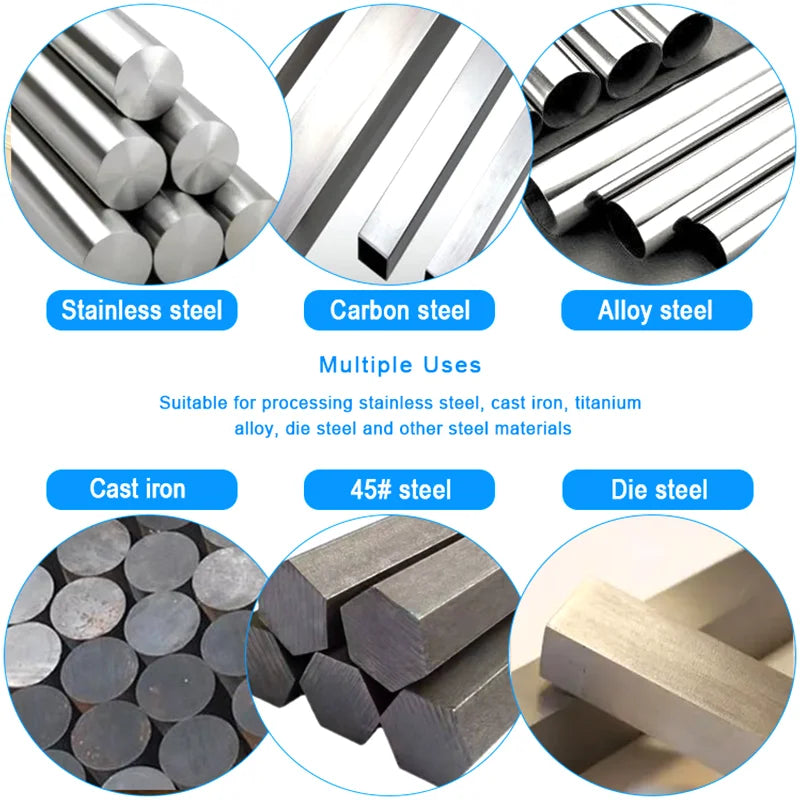 HRC55 4-edge Tungsten Alloy CNC Milling Cutter BL-TL765
