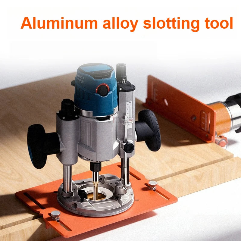 Double-backed Mountain-shaped Trimming Machine Slotted Base Plate BL-T