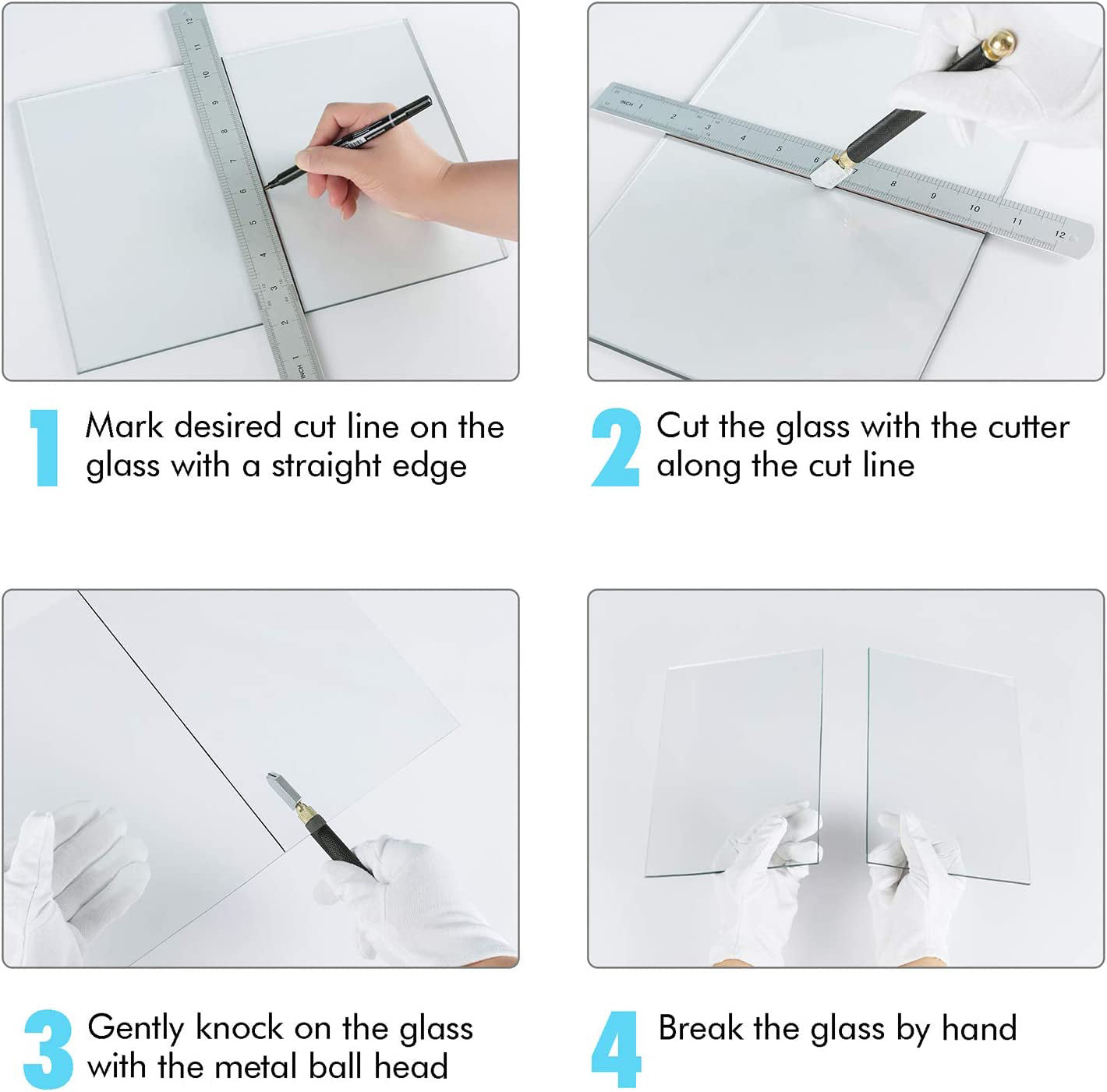 Diamond Glass Cutter Set BL-TL795