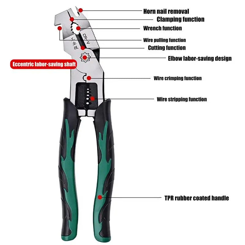 Multifunctional Elbow nail Pulling Pliers BL-TL722