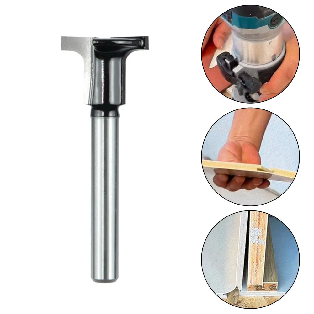 1/4 Shank Wood Veneer Carbon Crystal Plate Bending Milling Cutter BL-T