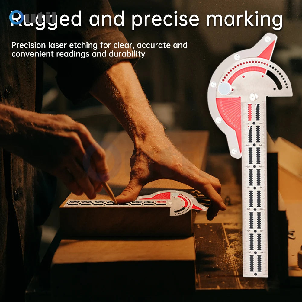 T-shaped Woodworking Edge Ruler BL-TL579