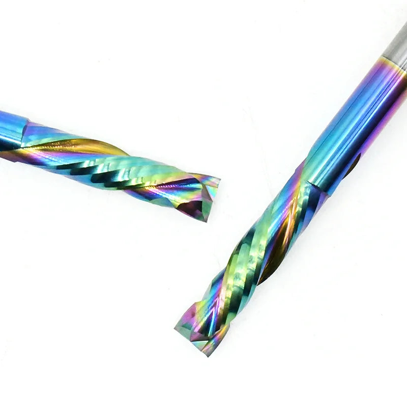 1/4 inch Nano Blue Coated Carbide End Mill BL-TL766