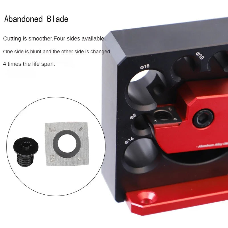 Adjustable Dowel Maker Metric 8mm-20mm with Carbide Blade Electric Drill Milling Dowel Round Rod Auxiliary Tool Woodworking Tool BL-TL791