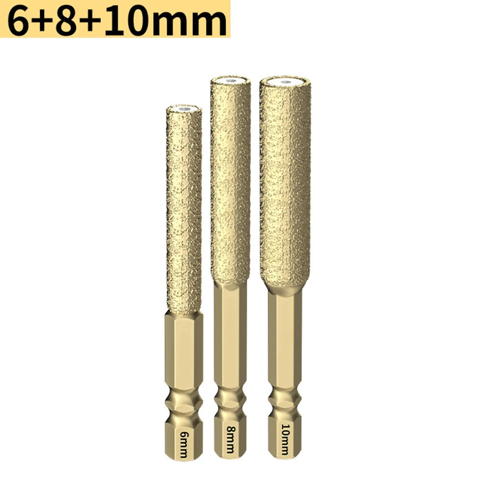 Hexagonal Shank Brazed Diamond Drill Bit BL-TL736