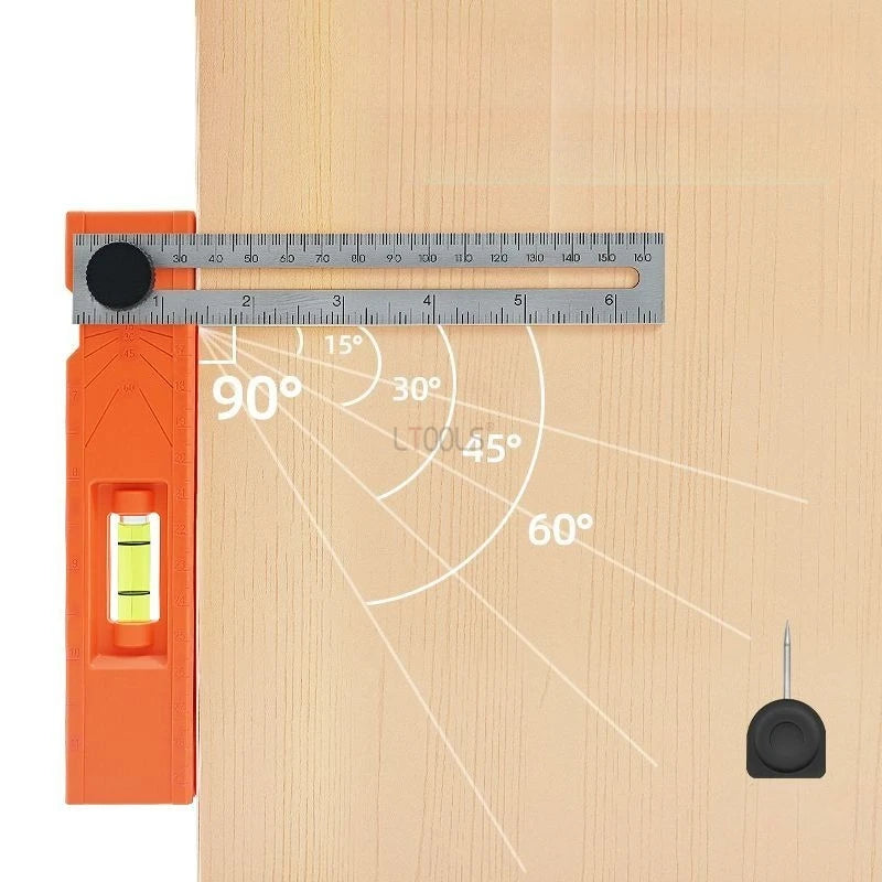Adjustable Positioning Marking Protractor Tool BL-TL735