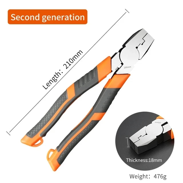 Aluminum Alloy Folding Right Angle Pliers BL-TL727