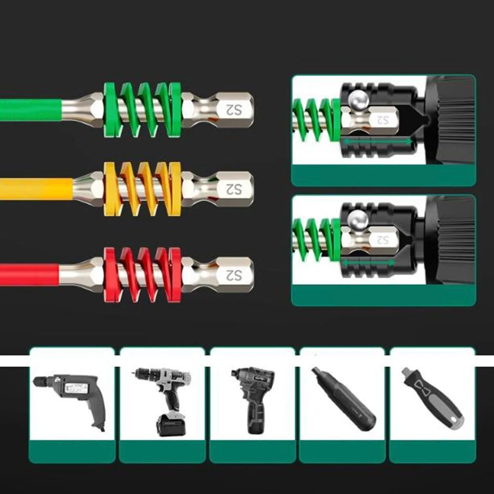 Spring Bit Magnetic Spring Screwdriver Bit Set BL-TL714