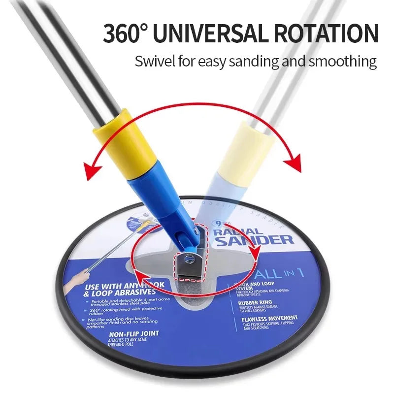 9-inch Drywall Sander With Extension Rod BL-TL803