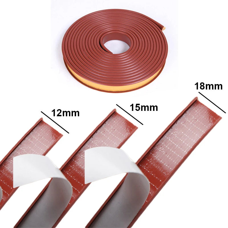 5m 9-20mm U-shaped TPE Self-adhesive Edge Banding Strip BL-TL673