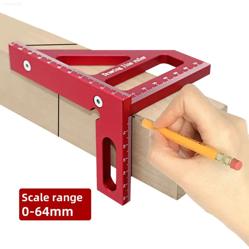 3D Multi-angle Aluminum Measuring Ruler BL-TL720