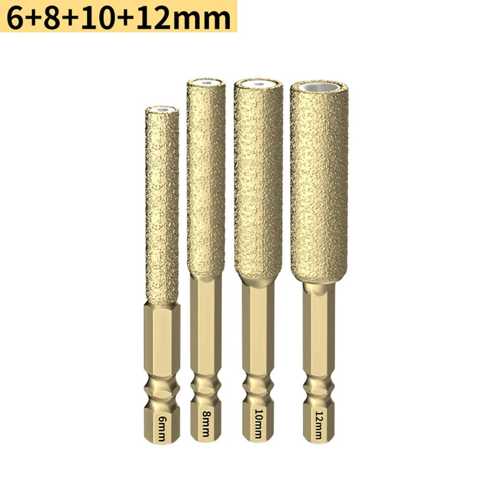 Hexagonal Shank Brazed Diamond Drill Bit BL-TL736