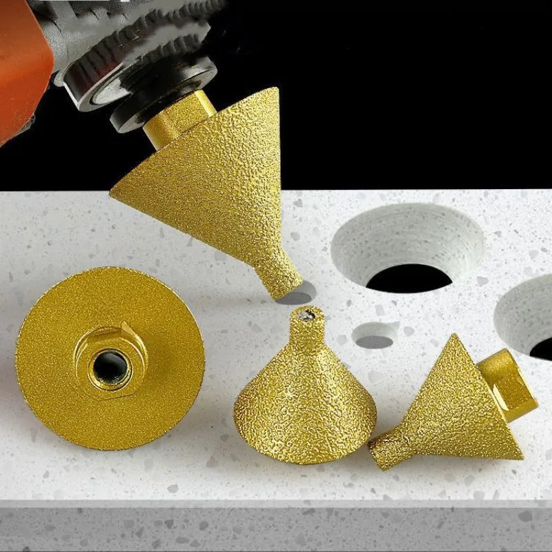 Threaded Diamond Chamfering Drill Bit BL-TL544
