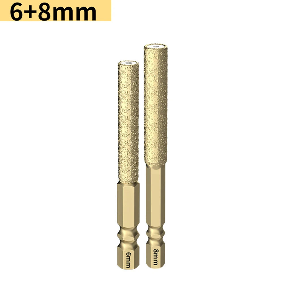 Hexagonal Shank Brazed Diamond Drill Bit BL-TL736