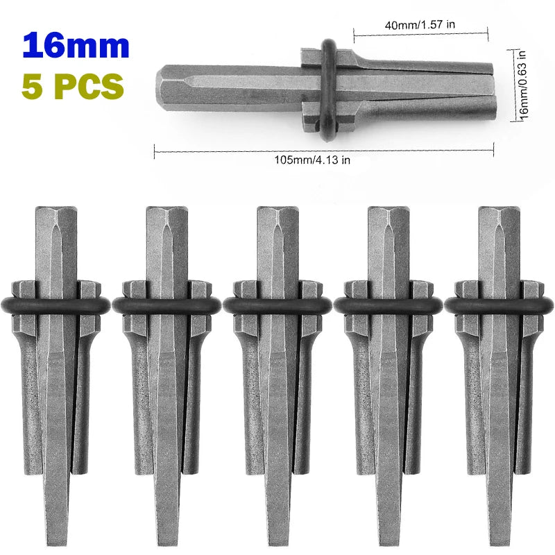 5 PCS Wedge Feather Spacer Splitters BL-TL659