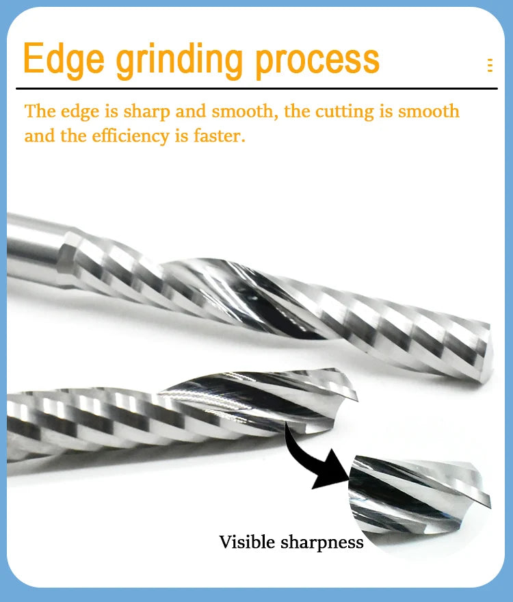 5-PCS Single-edge Spiral CNC Milling Cutter BL-TL767