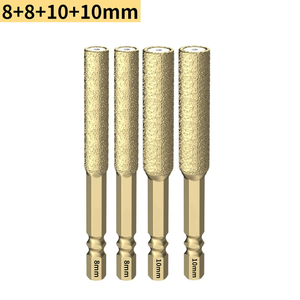 Hexagonal Shank Brazed Diamond Drill Bit BL-TL736