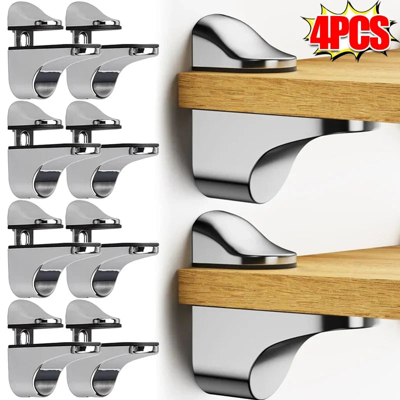 Adjustable Glass Shelf Bracket Clip Hardware BL-TL740