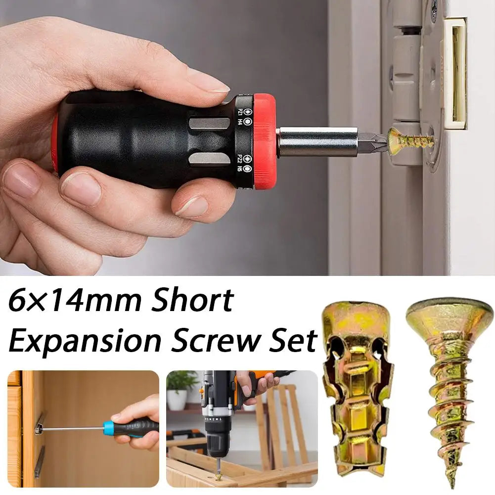 6×14mm Short Expansion Screw Set BL-TL865