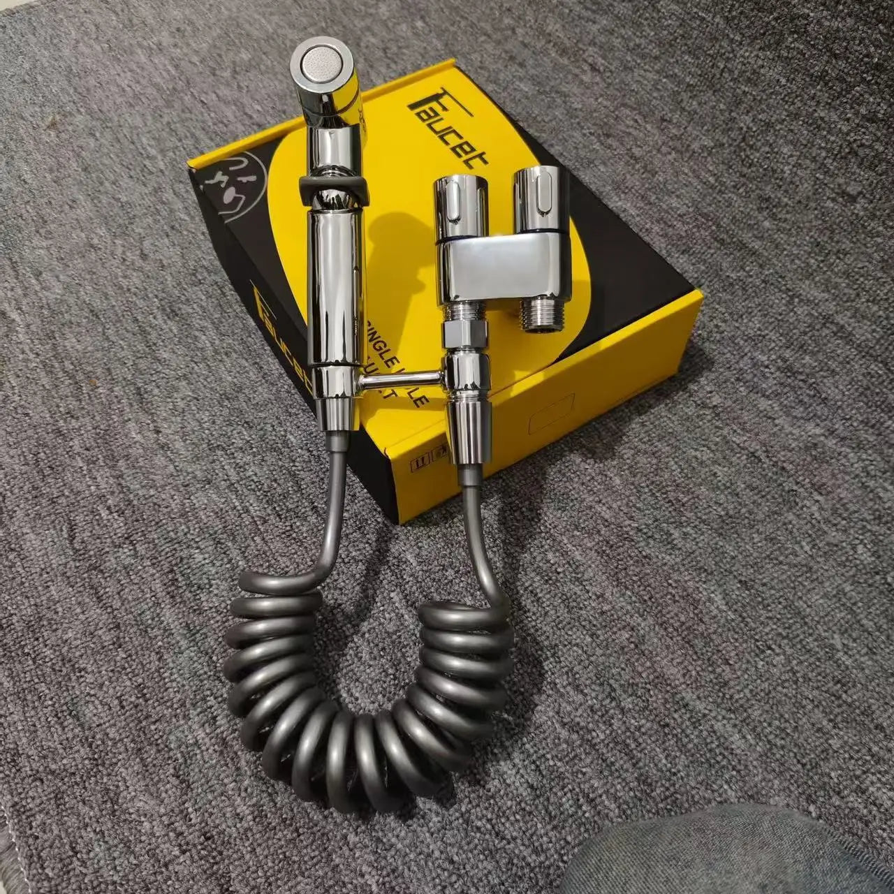 Handheld High-Pressure Sprinkler Head & Angle Valve Set BL-TL799