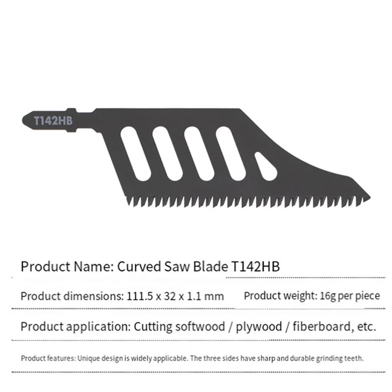 5-Pack T-Handle Jig Saw Blades BL-TL721