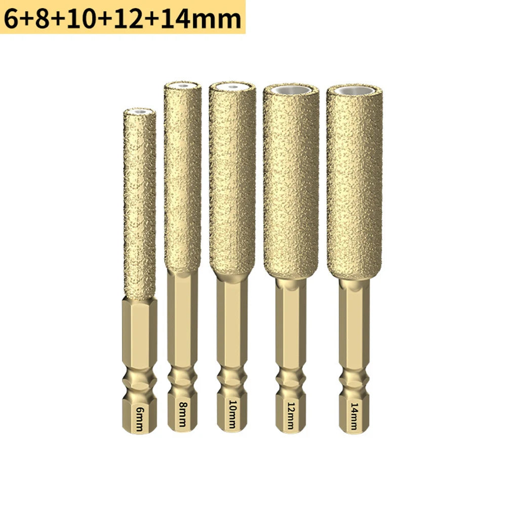 Hexagonal Shank Brazed Diamond Drill Bit BL-TL736