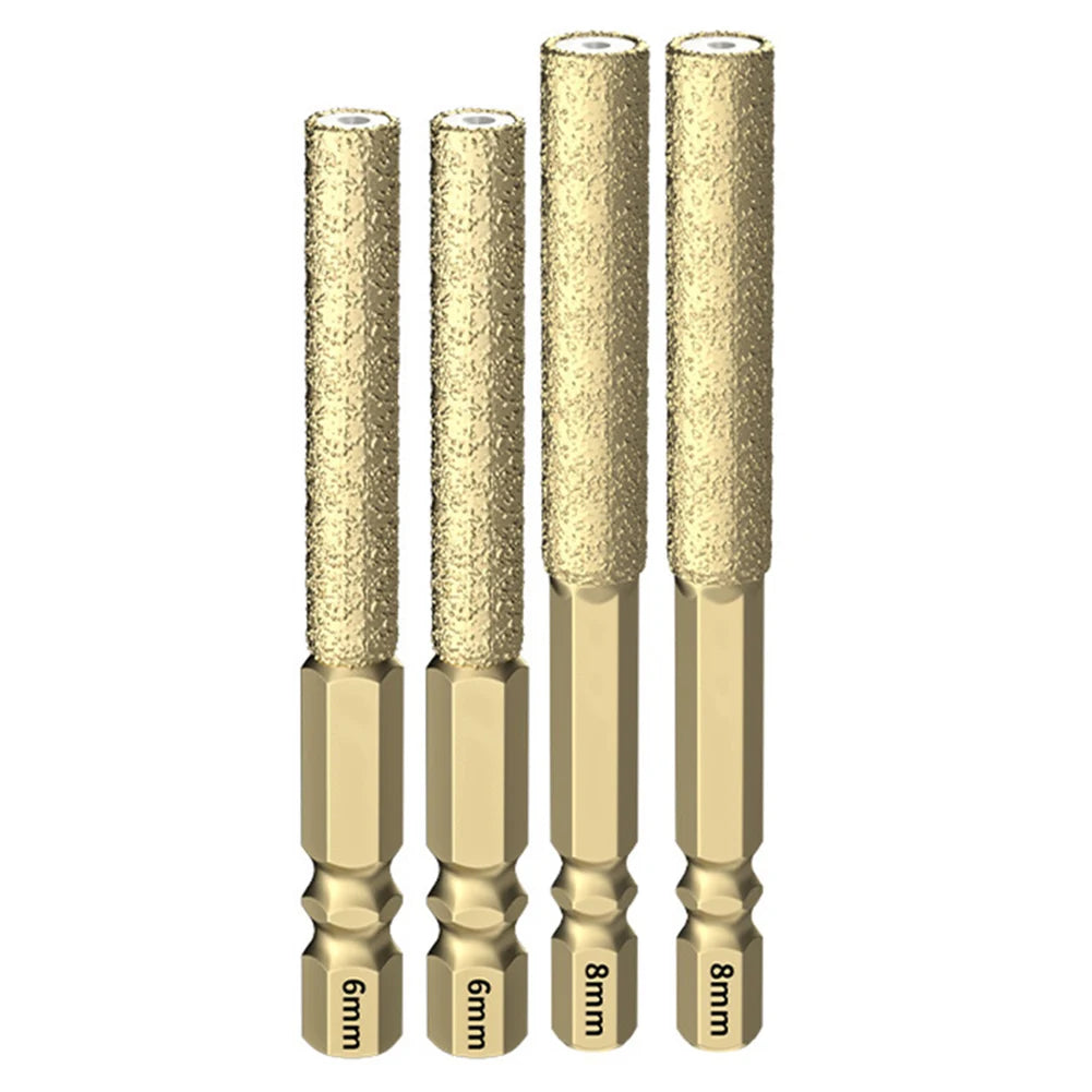 Hexagonal Shank Brazed Diamond Drill Bit BL-TL736