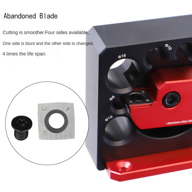 Adjustable Dowel Maker Metric 8mm-20mm with Carbide Blade Electric Drill Milling Dowel Round Rod Auxiliary Tool Woodworking Tool BL-TL791