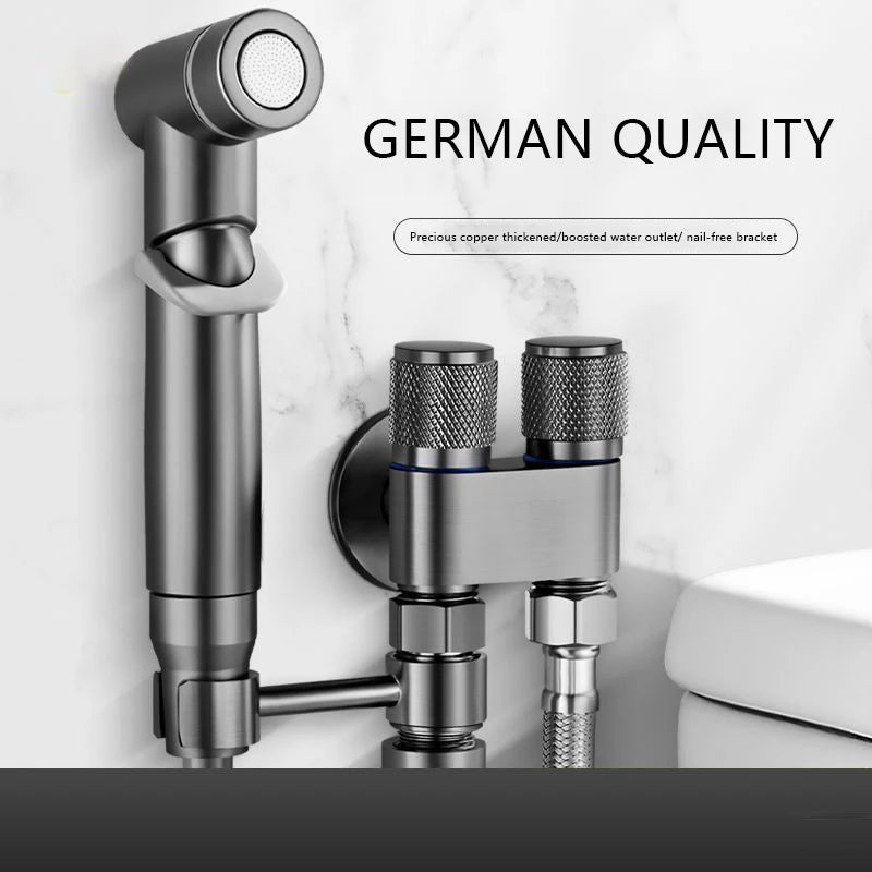 Handheld High-Pressure Sprinkler Head & Angle Valve Set BL-TL799