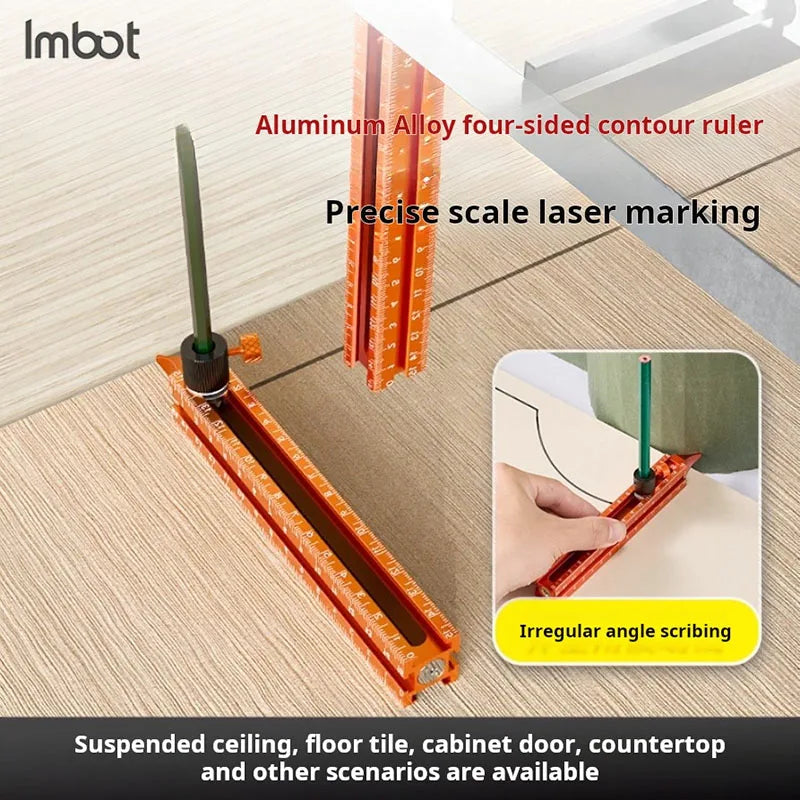 Contour Carpentry Measuring Ruler BL-TL731