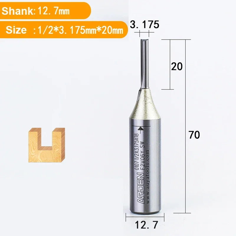 Double-edge Straight End Mill Cutter BL-TL651