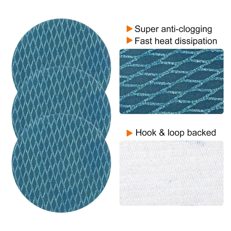 10-Pack Sander Sandpaper Discs BL-TL792