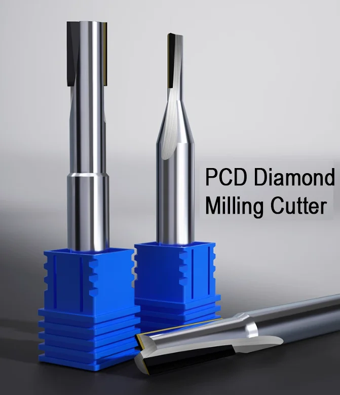 PCD Straight Drill Diamond CNC Milling Cutter BL-TL763