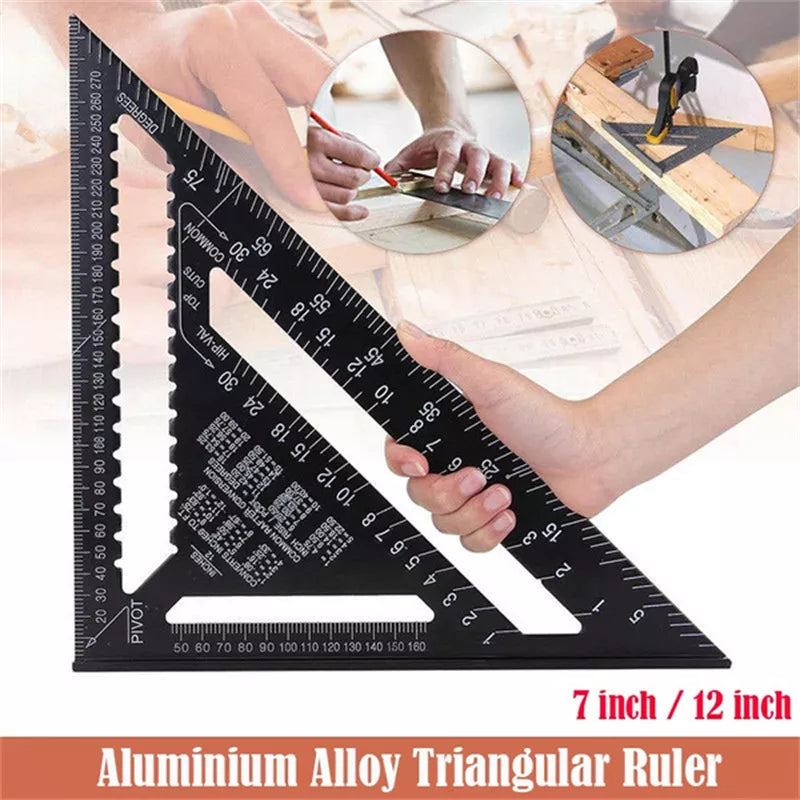 Triumph Mu Ruler Aluminum Alloy Triangular Ruler BL-TL307