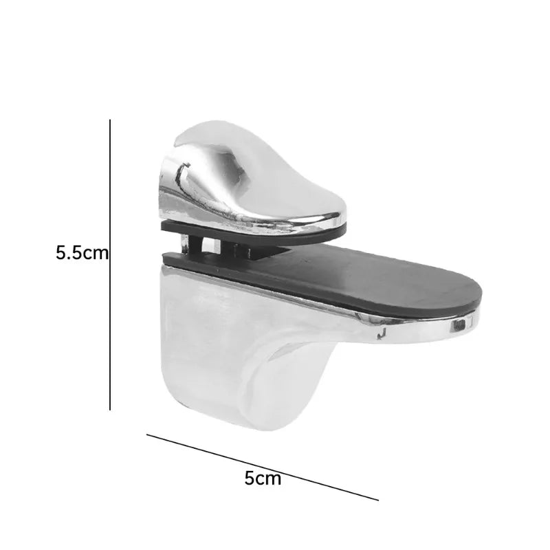 Adjustable Glass Shelf Bracket Clip Hardware BL-TL740