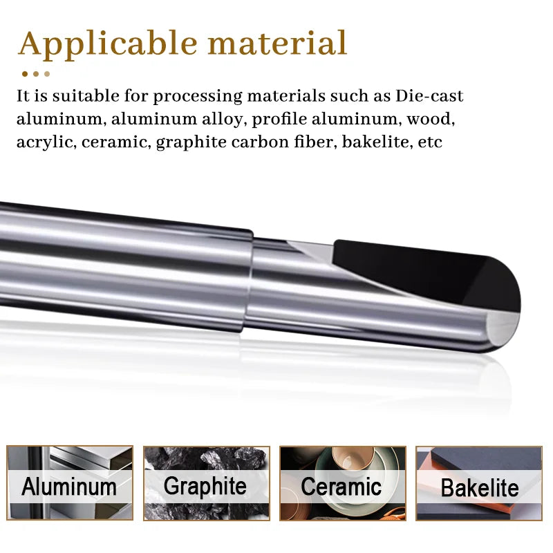 PCD Diamond Ball Nose End Mill BL-TL761