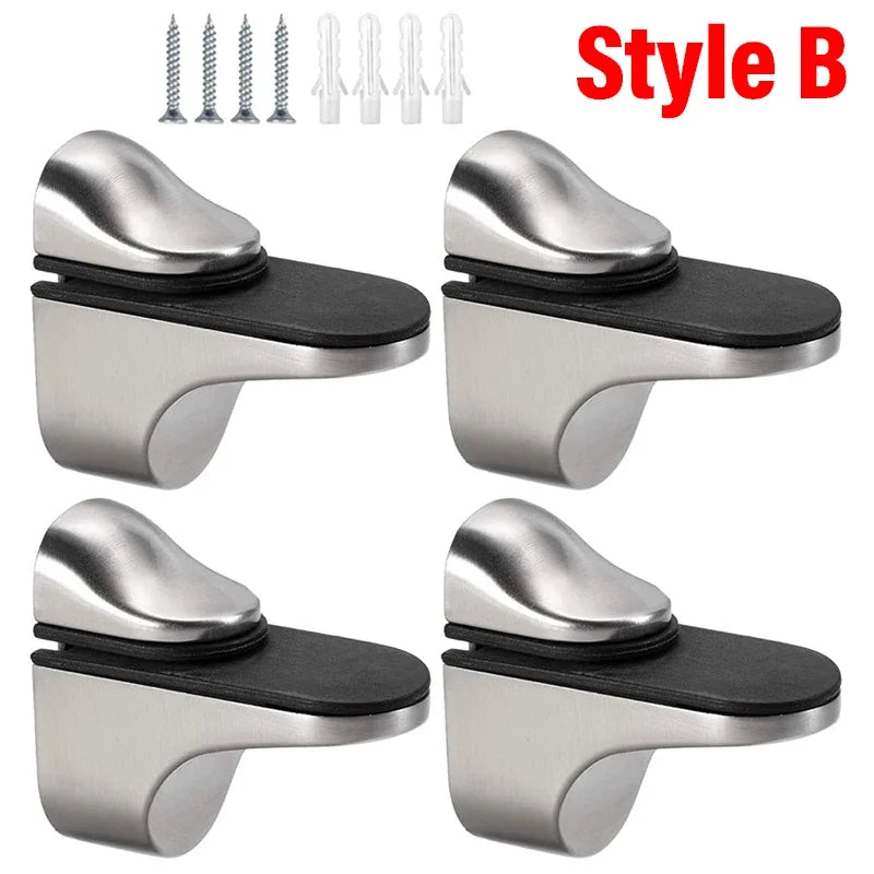 Adjustable Glass Shelf Bracket Clip Hardware BL-TL740